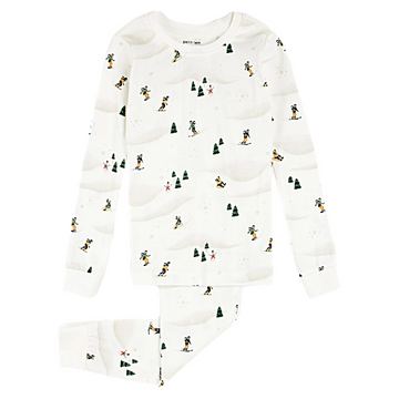 Snow Day 2 Piece PJ Set - Little Kinfolk Boutique | Children's Clothing Regina, SK