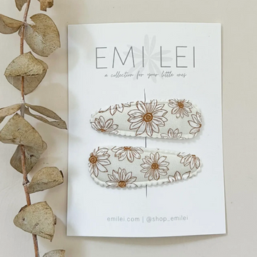 EMI LEI Snap Barrettes - Little Kinfolk Boutique