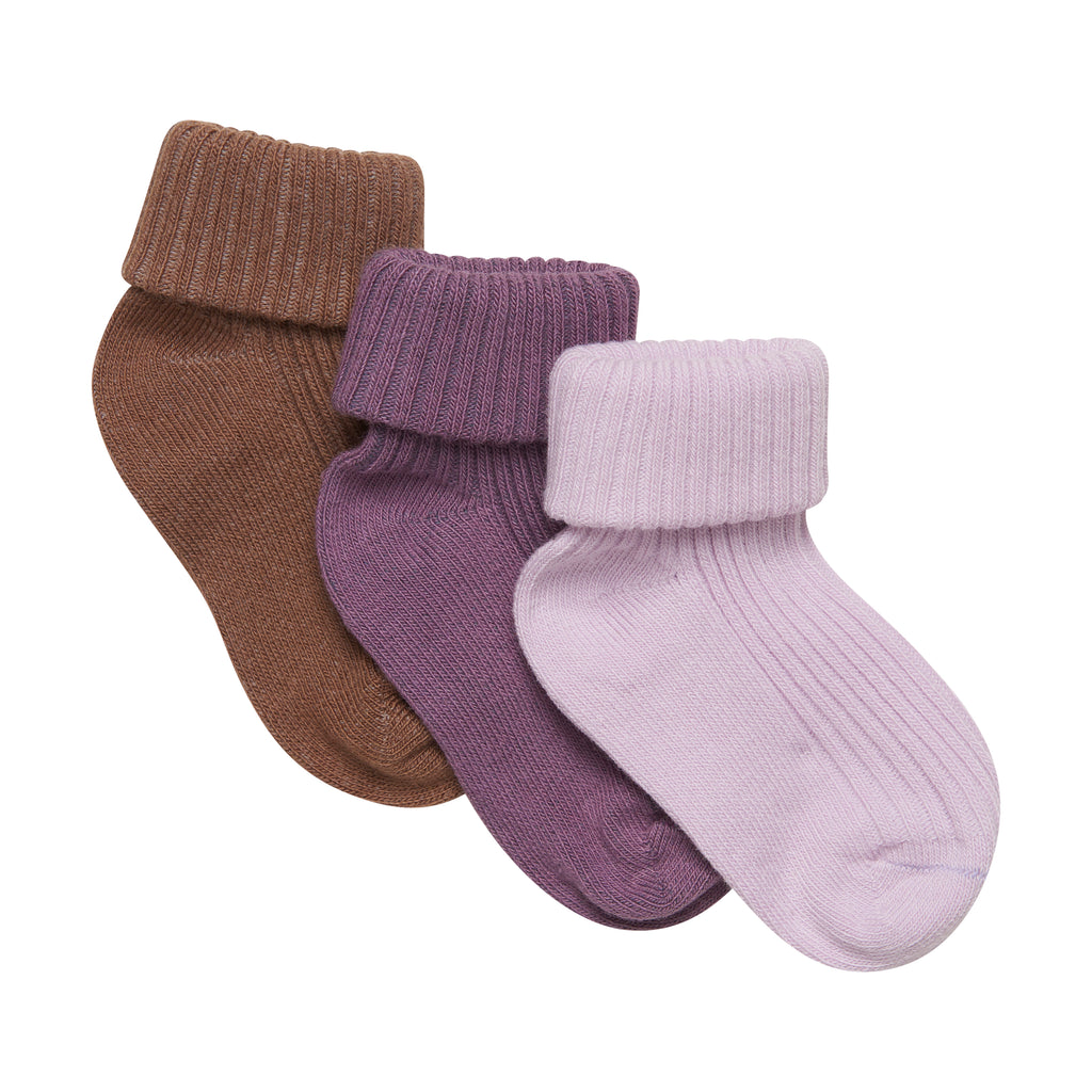 Mallory Ribbed Socks 3 pack - Little Kinfolk Boutique | Children's Clothing Regina, SK