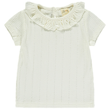 Sophia Ruffled Tee - Little Kinfolk Boutique | Children's Clothing Regina, SK