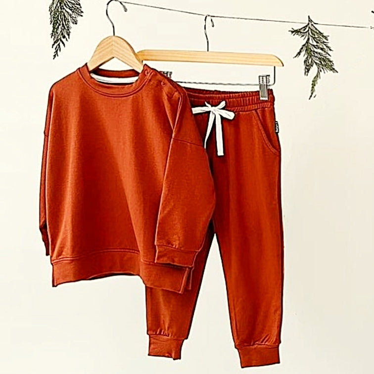 Rusty Bamboo Sweatshirt - Little Kinfolk Boutique | Children's Clothing Regina, SK