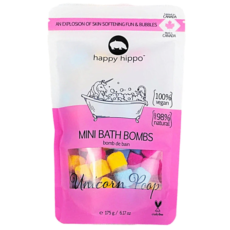 Happy Hippo Bath Co. Mini Bath Bombs - Little Kinfolk Boutique | Children's Clothing Regina, SK