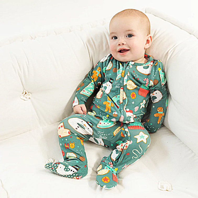 Christmas Treats Sleeper - Little Kinfolk Boutique | Children's Clothing Regina, SK