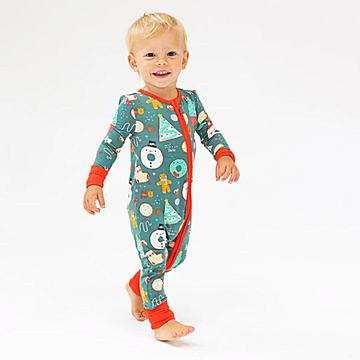 Christmas Treats Sleeper - Little Kinfolk Boutique | Children's Clothing Regina, SK