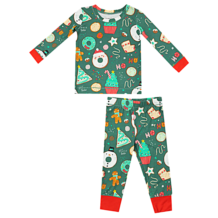 Christmas Treats PJ Set - Little Kinfolk Boutique | Children's Clothing Regina, SK